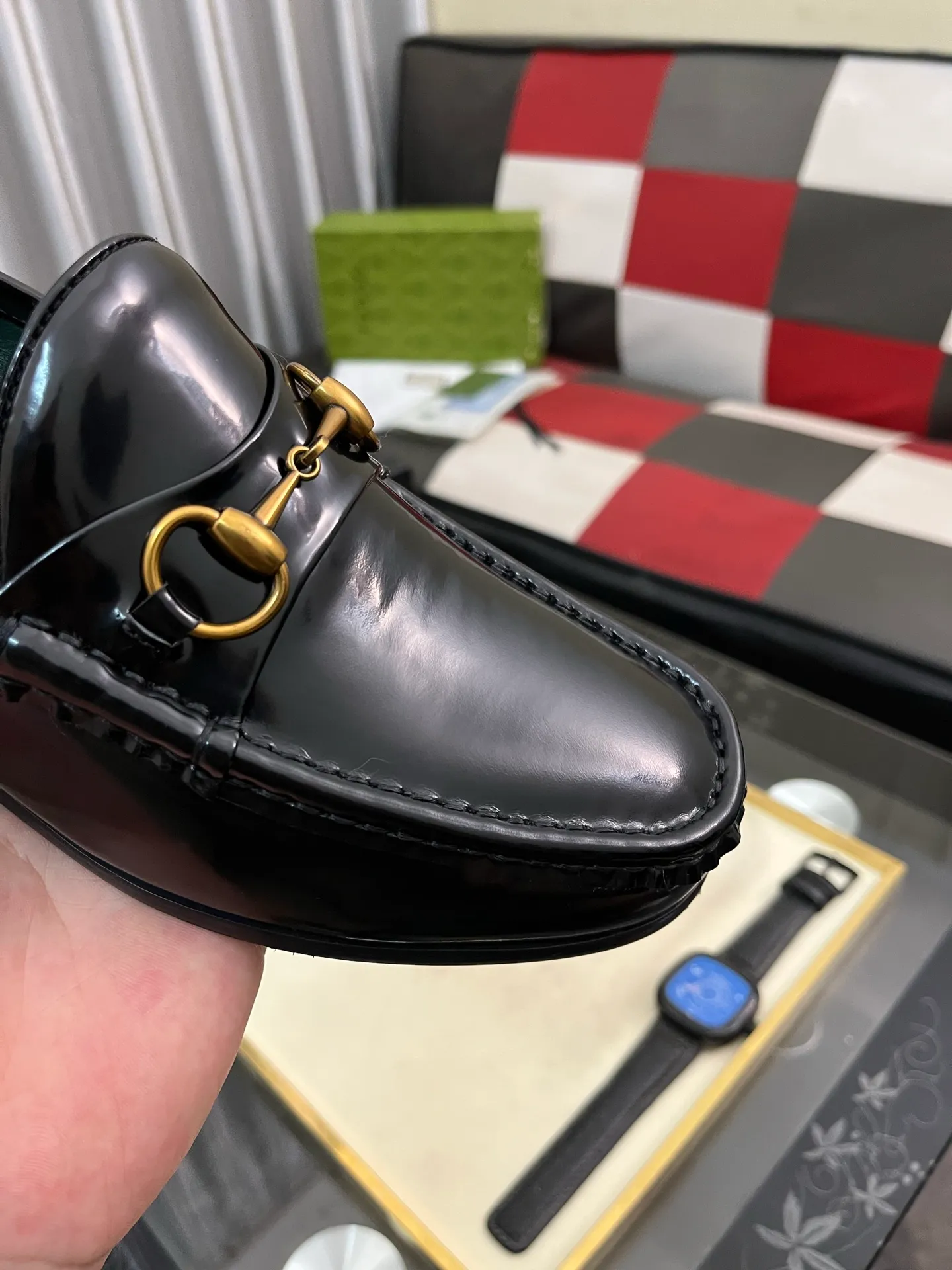 Men's Men's Shoes 💰540⌚️⌚️【GUCCI】The most popular classic Gucci leather shoes. Synchronized with the official website, the upper is made of Italian first-layer cowhide ➕cowhide lining, with unique brand and unique craftsmanship. Highlighting the hot style of the new year. Stop hesitating, stop wandering, get it now. Digital: 38--444️⃣colors available